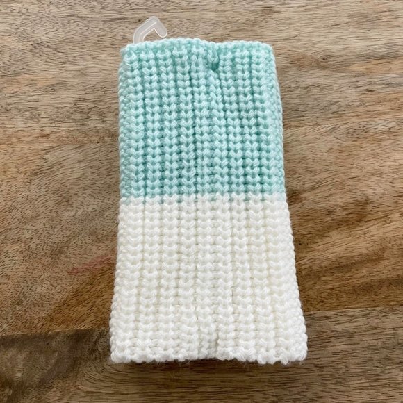 5/$20 NEW OS Girls Knitted Reversible Boot Cuffs - Picture 3 of 4